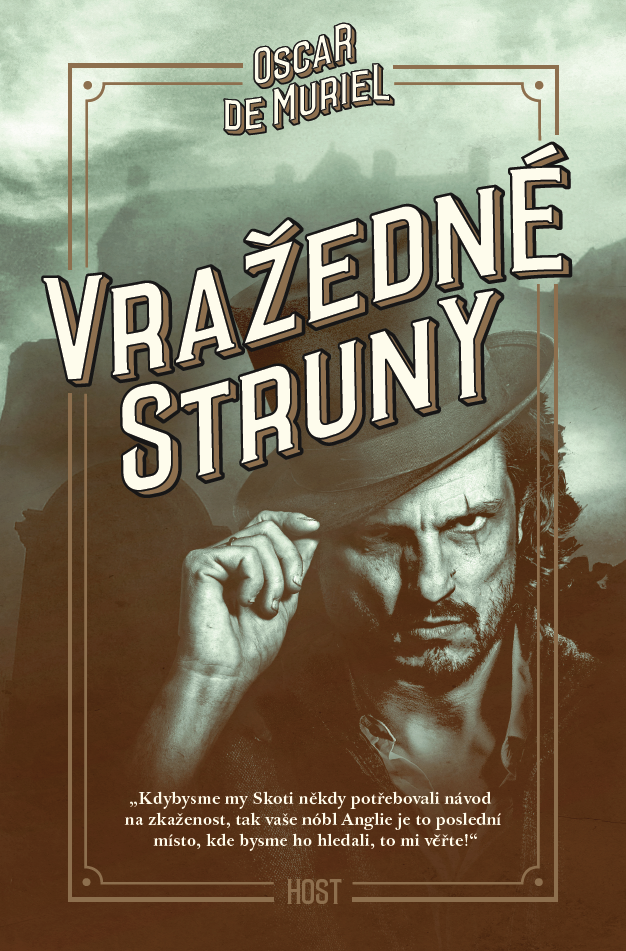 Vražedné struny - obálka